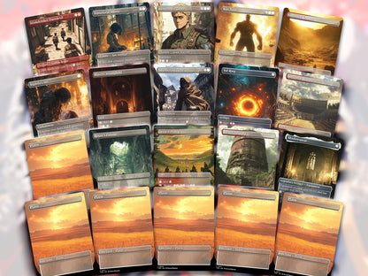 Attack on Titan MTG Deck - KALEMNE EDH Premium Custom Competitive 99.95+ Cards
