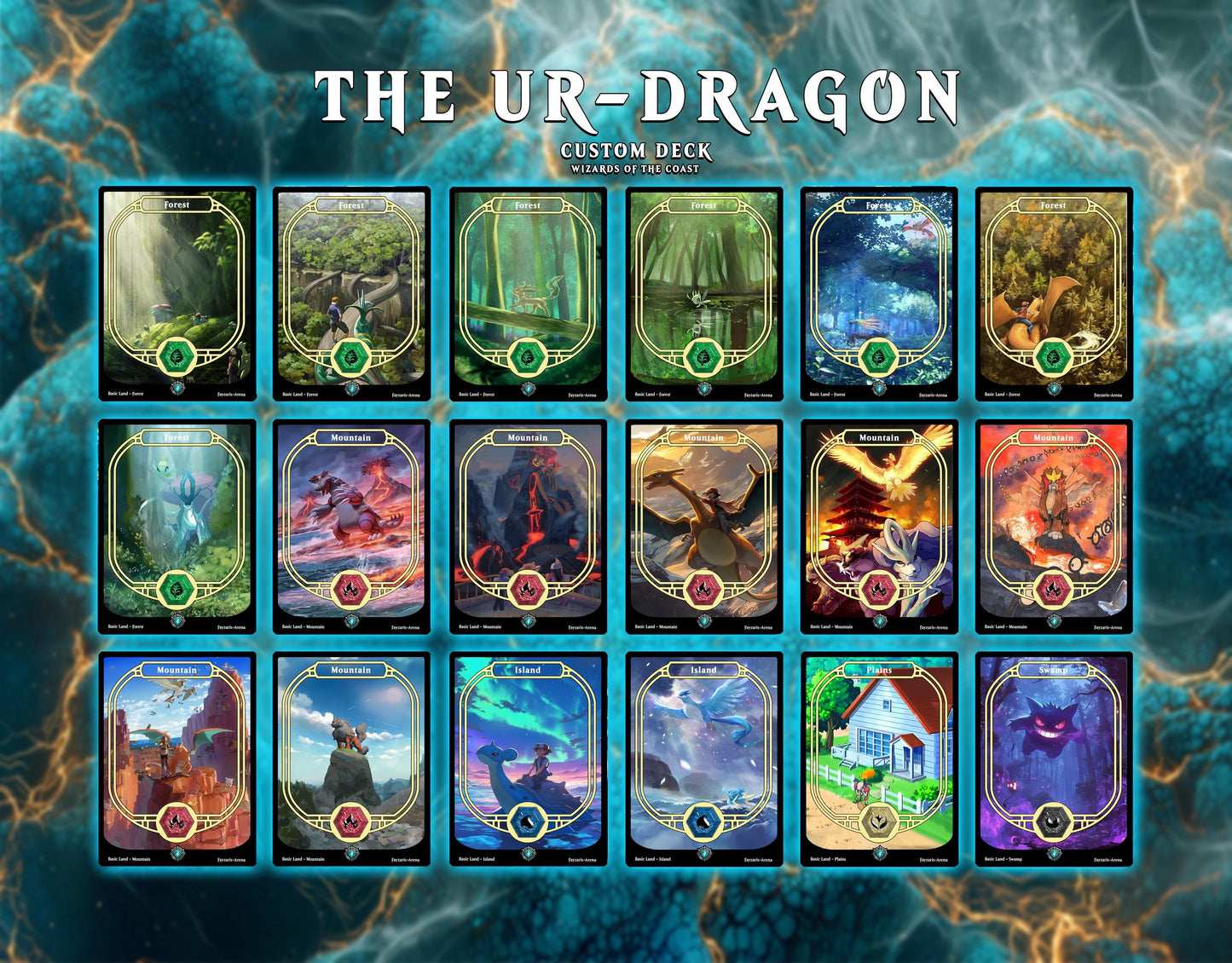 The Ur-Dragon MTG Proxy Commander Deck