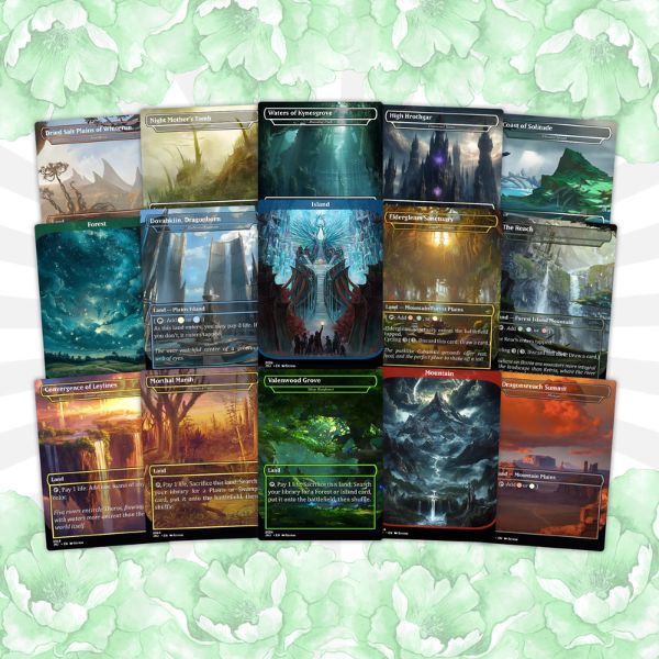 Skyrim Commander | 120+ Multi-Color Combo Proxy Cards | Custom MTG EDH