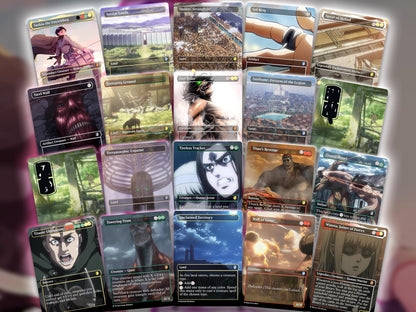 Walls Will Fall – An Attack on Titan EDH Commander Deck