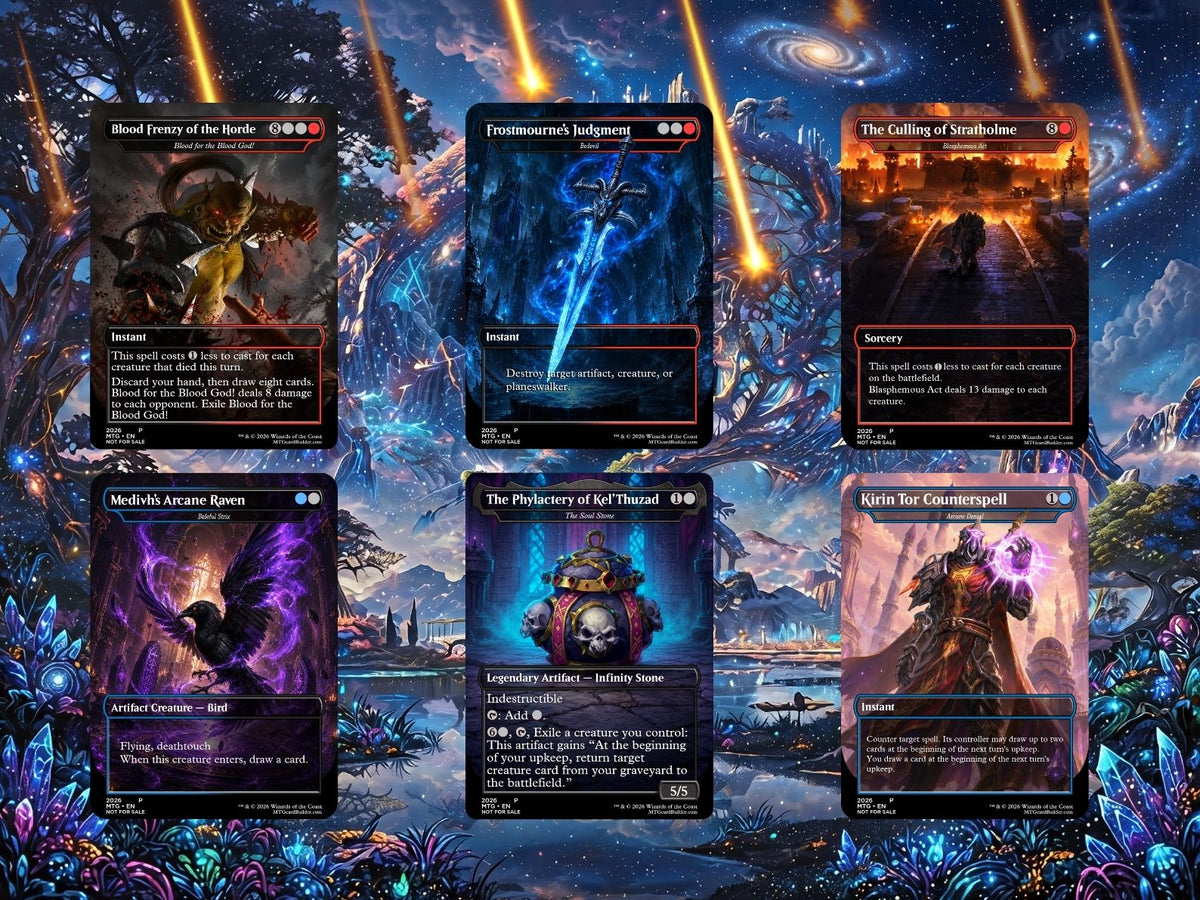 | New | Redemption of Arthas Lich King Commander Deck | 106-Card | ProxyTCG