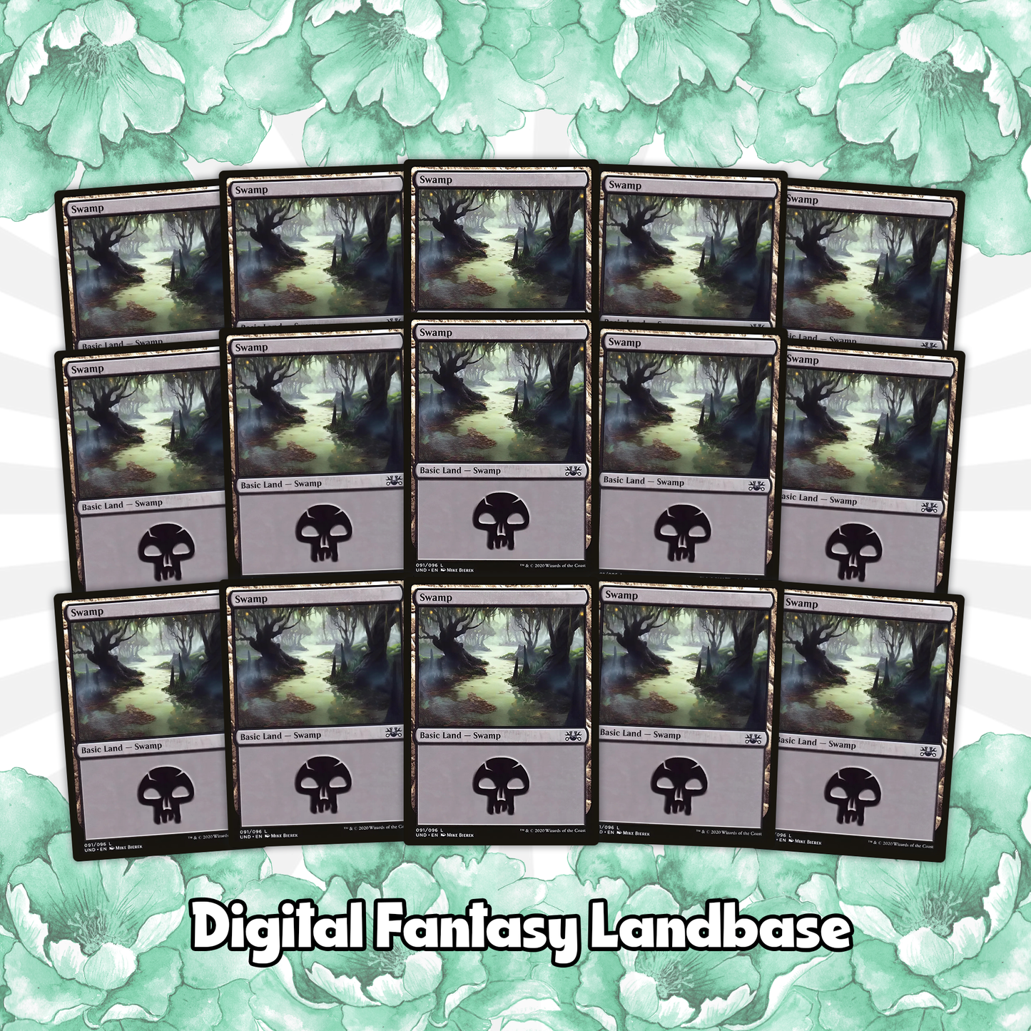 MTG Commander Deck EDH Deck Chatterfang, Squirrel General 100 Magic Cards Custom Deck Squirrels Tokens Green Black Golgari