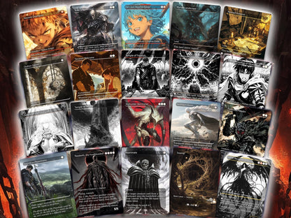 Berserk Fan Deck – Isshin Commander Deck - Anime Proxy – EDH 100+ Cards – Custom Fan Deck