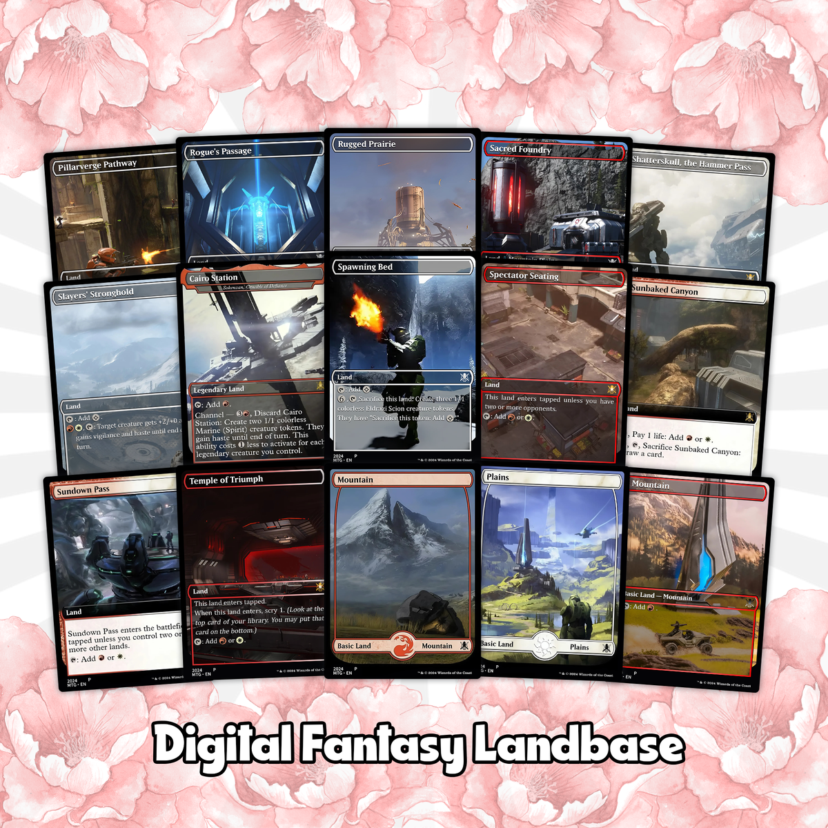 mtg halo commander deck custom HALO INFINITE MTG PROXY COMMANDER DECK – PREMIUM COLLECTOR SET – GalaxyDeck