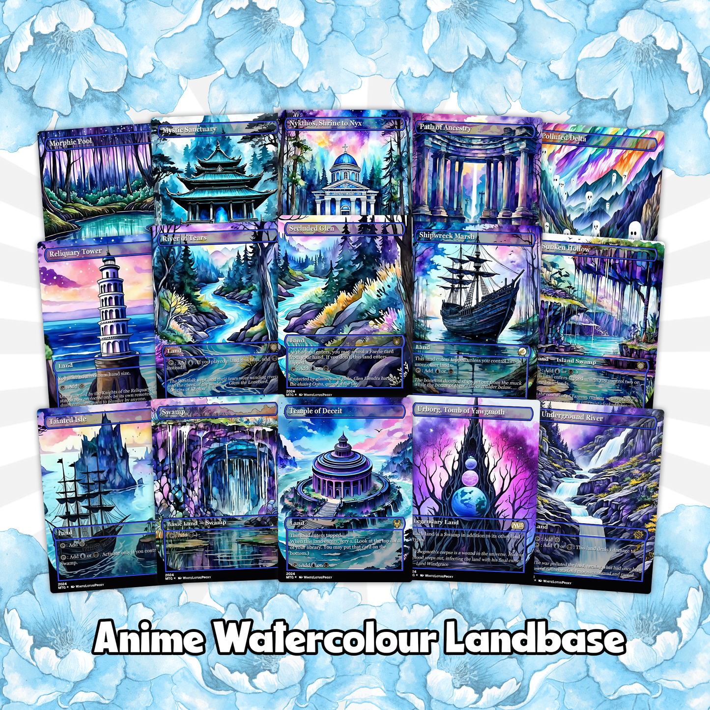 Alela Faeries Anime Waifu Proxy Commander Deck Special Edition Custom EDH Deck English High Quality Cards