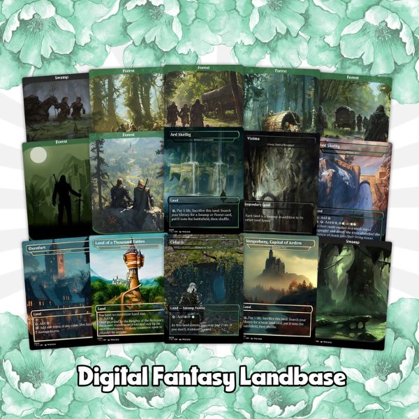 Witcher Themed Commander – Golgari Control & Death Triggers | 110+ Card EDH Proxy