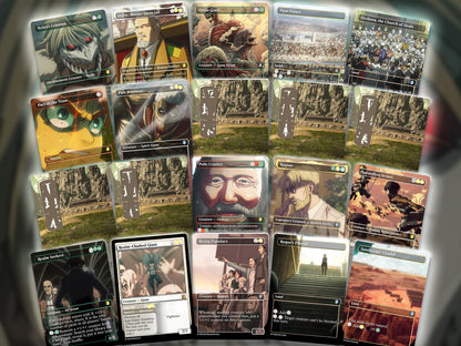 Walls Will Fall – An Attack on Titan EDH Commander Deck