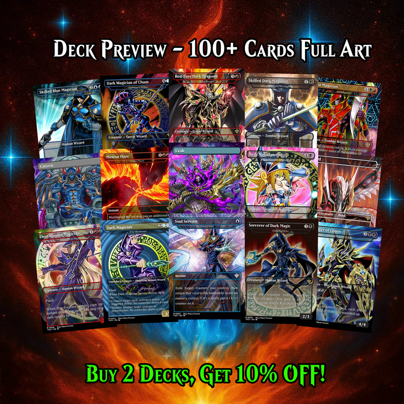Yugioh Dark Magic Commander Deck | 111 CARDS