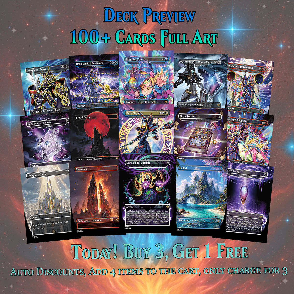 | New | Yugioh Dark Magic Commander Deck | 111 CARDS