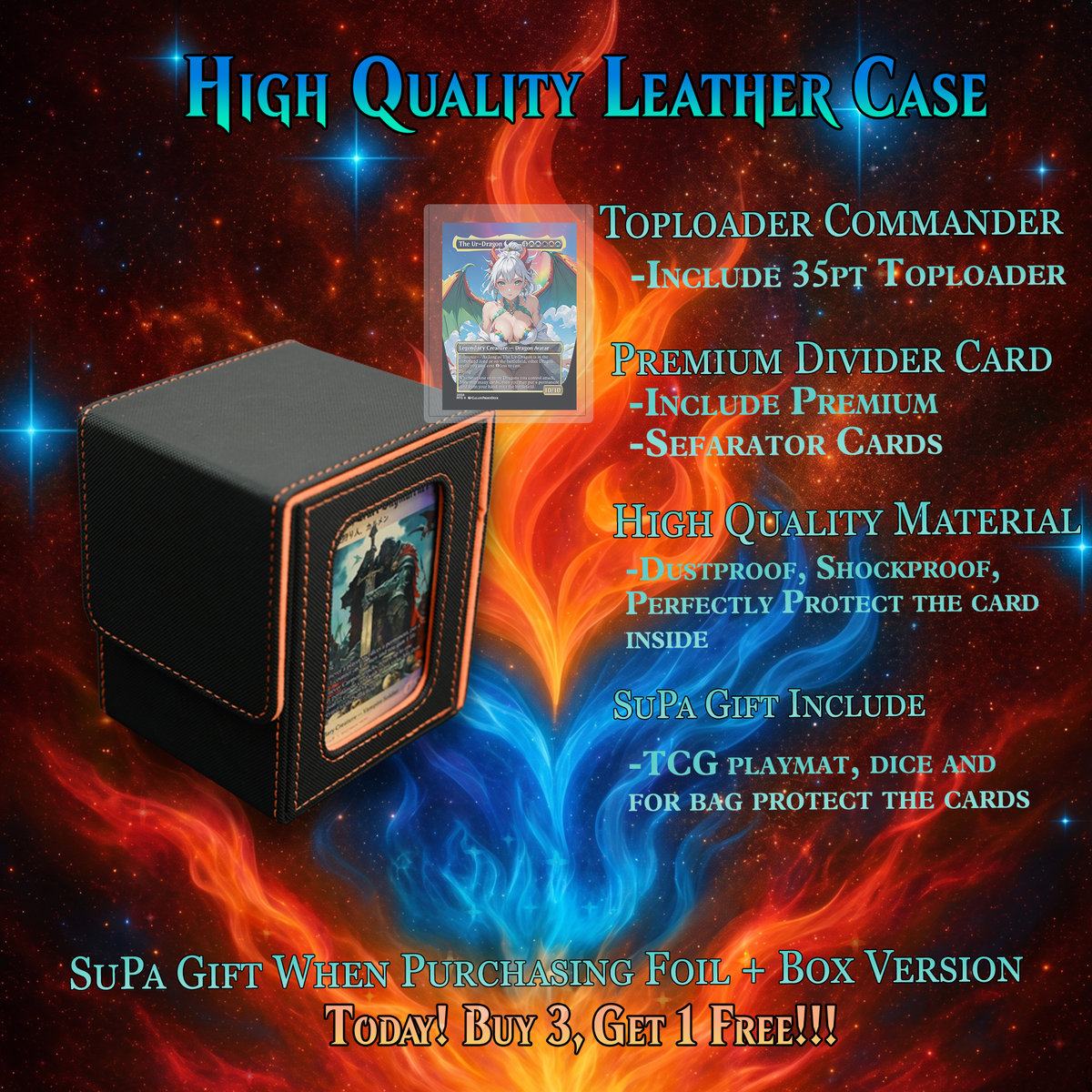THE UR-DRAGON ANIME WAIFU COMMANDER DECK – PREMIUM COLLECTOR SET (109 CARDS)