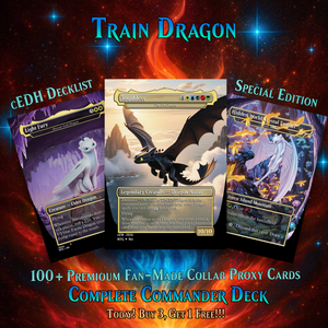 | New | HOW TO TRAIN YOUR DRAGON COMMANDER DECK – PREMIUM COLLECTOR SET (116 CARDS)