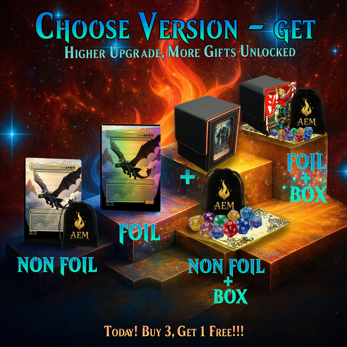 | New | HOW TO TRAIN YOUR DRAGON COMMANDER DECK – PREMIUM COLLECTOR SET (116 CARDS)