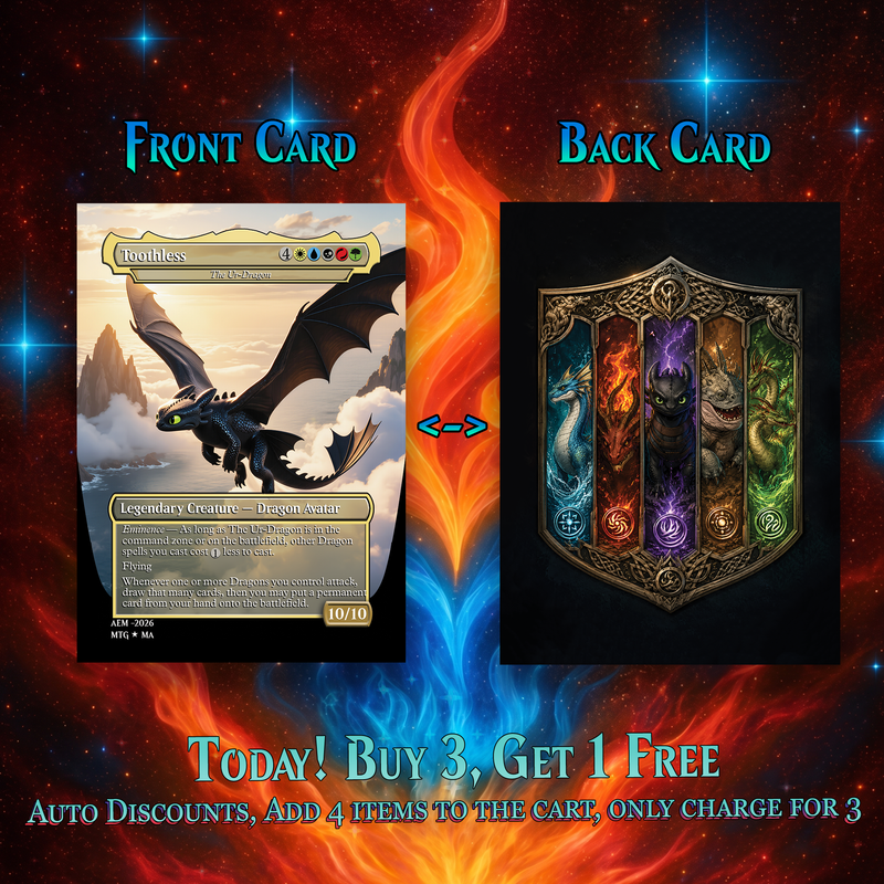 | New | HOW TO TRAIN YOUR DRAGON COMMANDER DECK – PREMIUM COLLECTOR SET (116 CARDS)