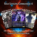 SOLO LEVELING COMMANDER DECK – PREMIUM COLLECTOR SET (112 CARDS)
