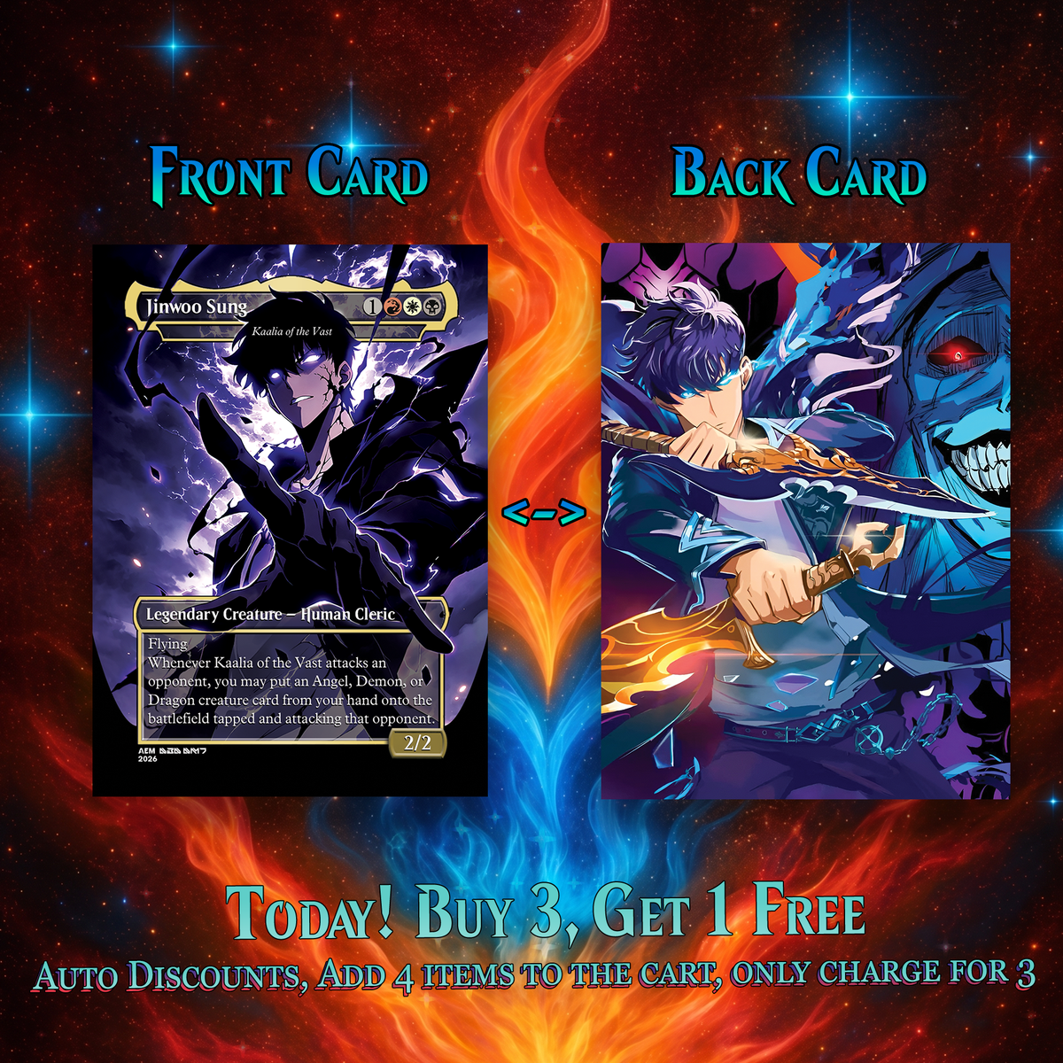 | New | SOLO LEVELING COMMANDER DECK – PREMIUM COLLECTOR SET (112 CARDS)