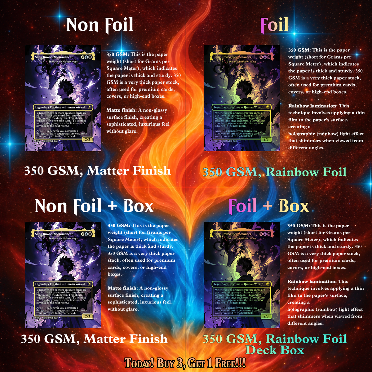 | New | SOLO LEVELING COMMANDER DECK – VERSION 2 – PREMIUM COLLECTOR SET (117 CARDS)