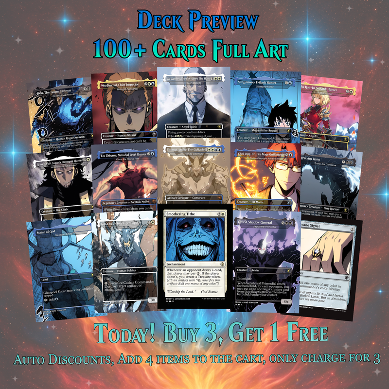 | New | SOLO LEVELING COMMANDER DECK – VERSION 2 – PREMIUM COLLECTOR SET (117 CARDS)