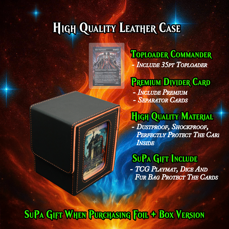 OVERLORD ZOMBIE TRIBAL MTG PROXY COMMANDER DECK – PREMIUM COLLECTOR SET (100 CARDS)