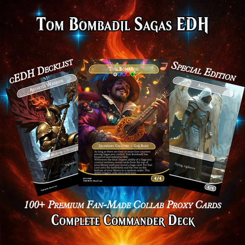 Tom Bombadil Sagas Commander Deck – Premium Collector Set (118 Cards)