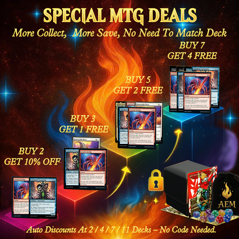 SLIVER TRIBAL COMMANDER DECK – PREMIUM COLLECTOR SET (113 CARDS)