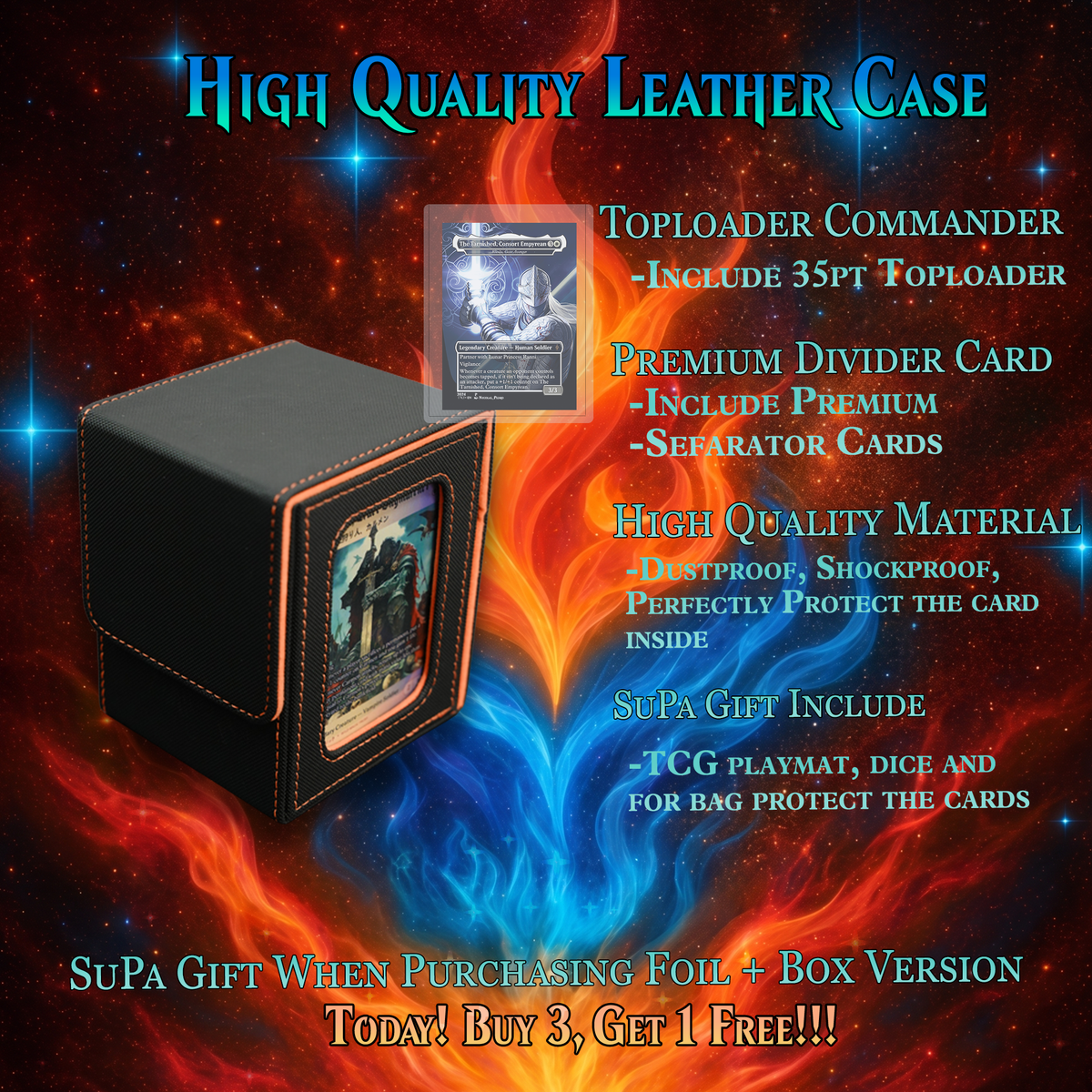 | New | ELDEN RING THEMED DUAL-COMMANDER MTG PROXY DECK – PREMIUM COLLECTOR SET (114 CARDS)