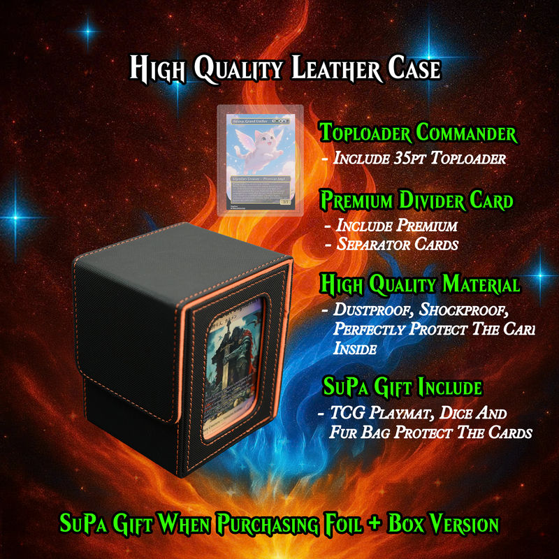 ATRAXA CAT CUTE ANIME COMMANDER DECK – PREMIUM COLLECTOR SET (106 CARDS)