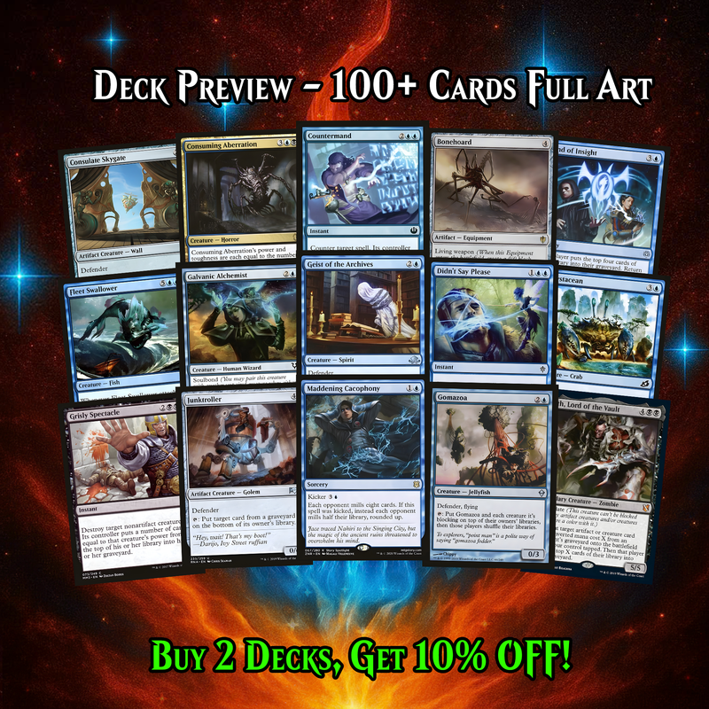 INDESTRUCTIBLE PHENAX COMMANDER DECK – PREMIUM COLLECTOR SET  (106 CARDS)