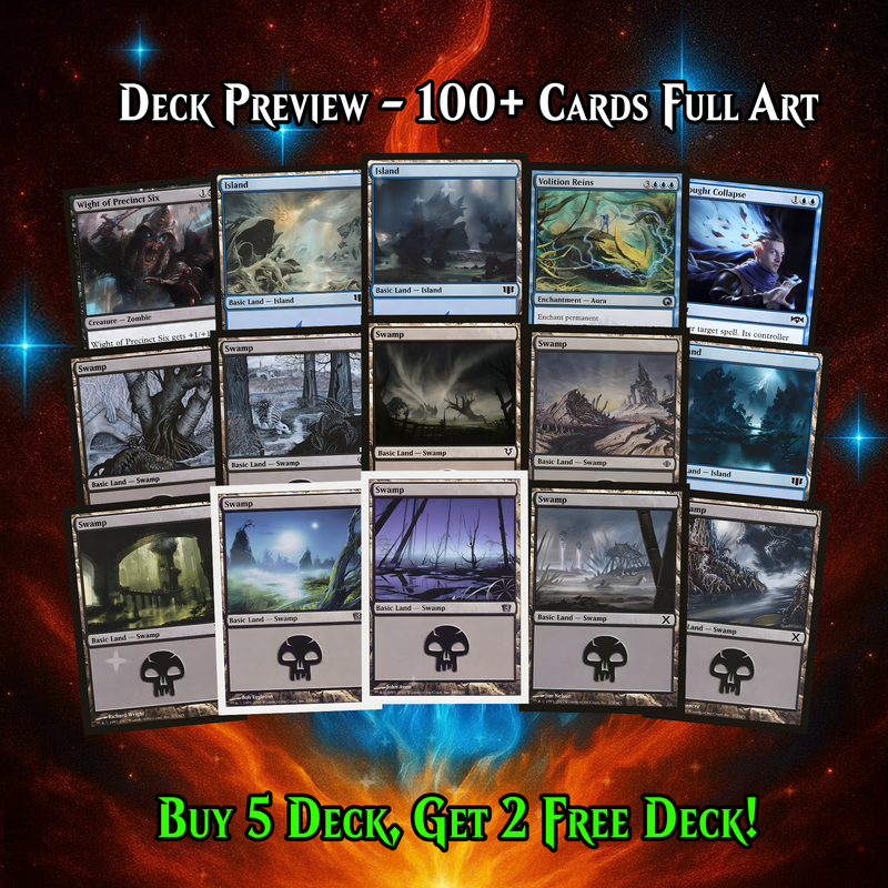 INDESTRUCTIBLE PHENAX COMMANDER DECK – PREMIUM COLLECTOR SET  (106 CARDS)