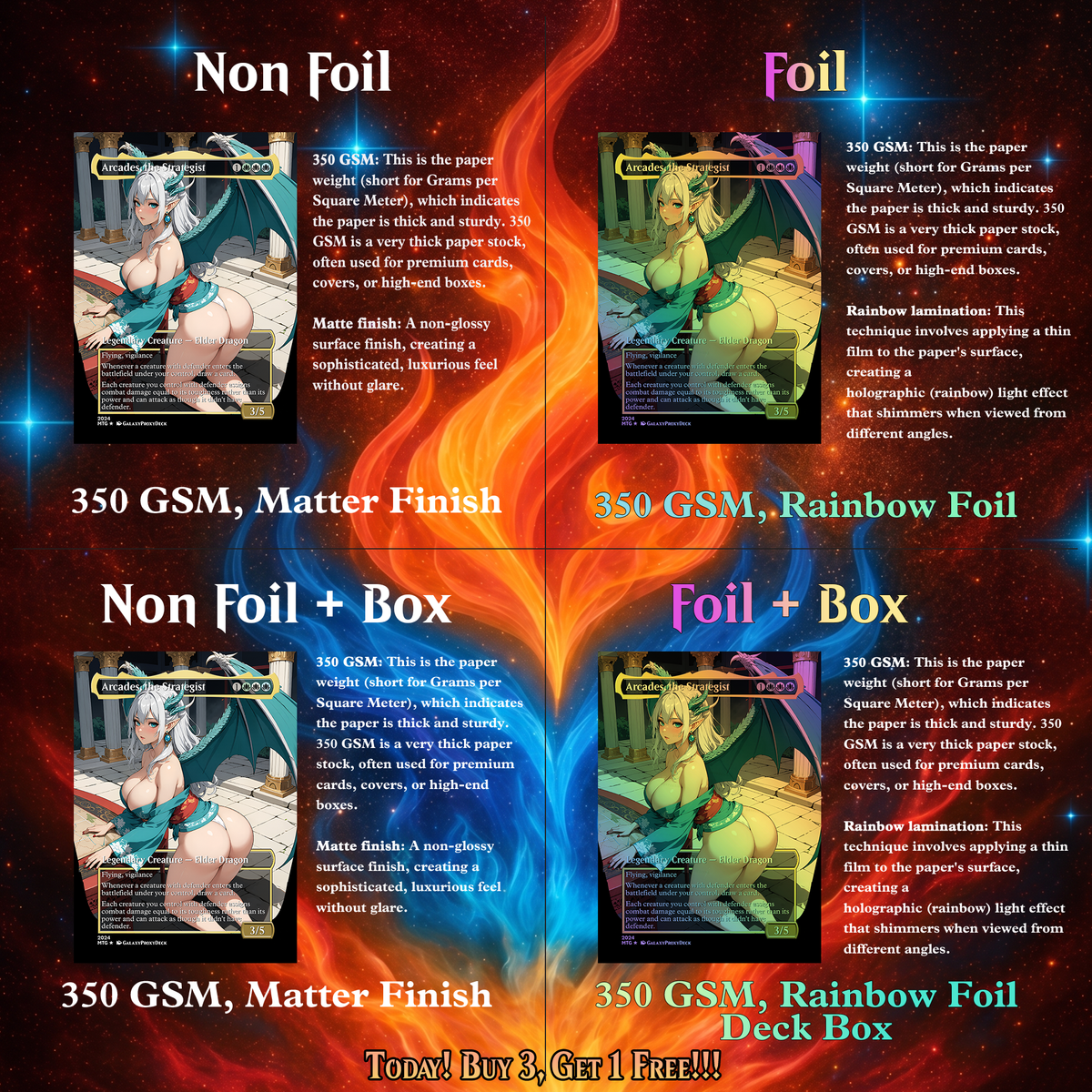 | New | ARCADES WALLS/BUTTS COMMANDER DECK – PREMIUM COLLECTOR SET (117 CARDS)