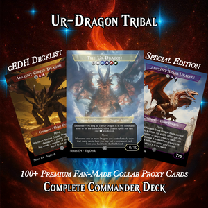 UR-DRAGON TRIBAL 2  COMMANDER DECK – PREMIUM COLLECTOR SET  (108 CARDS)