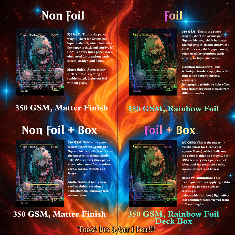 | NEW | Henzie "Toolbox" Torre Commander Deck | 100+ Card MTG Proxy EDH Set