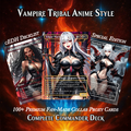VAMPIRE TRIBAL ANIME STYLE MTG PROXY COMMANDER DECK – PREMIUM COLLECTOR SET (119 CARDS)