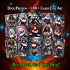 VAMPIRE TRIBAL ANIME STYLE MTG PROXY COMMANDER DECK – PREMIUM COLLECTOR SET (119 CARDS)