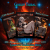 | New | GOBLIN TRIBAL MTG PROXY COMMANDER DECK – PREMIUM COLLECTOR SET (112 CARDS)