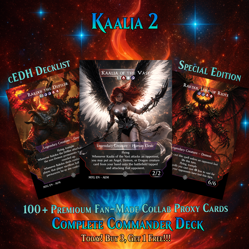| New | KAALIA OF THE VAST 2 COMMANDER DECK – PREMIUM COLLECTOR SET  (113 CARDS)