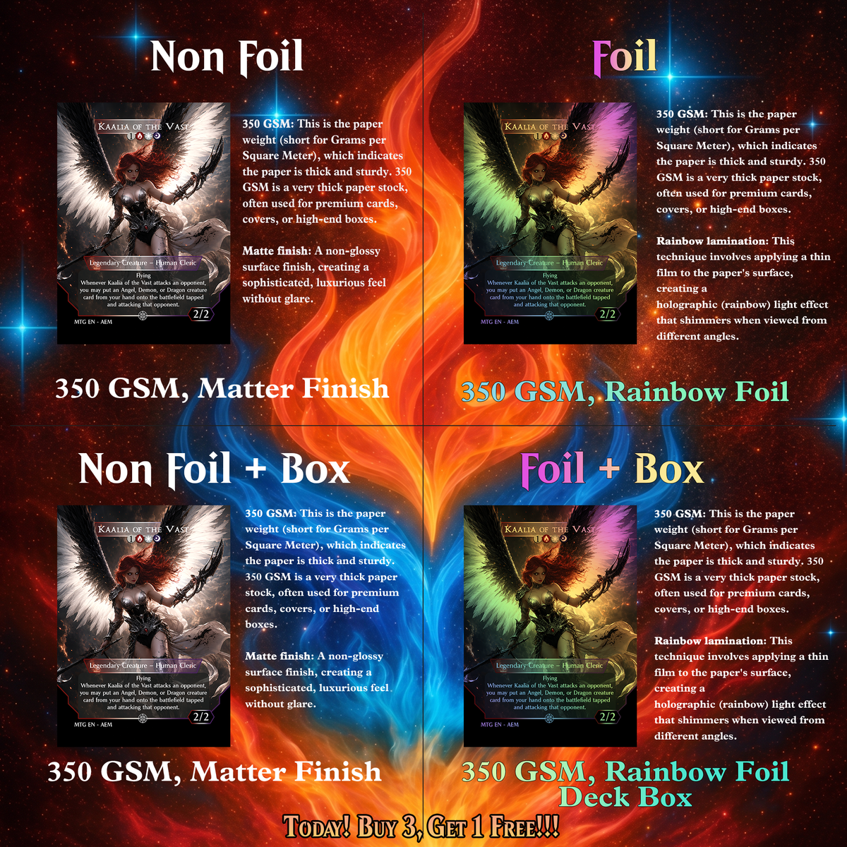 | New | KAALIA OF THE VAST 2 COMMANDER DECK – PREMIUM COLLECTOR SET  (113 CARDS)