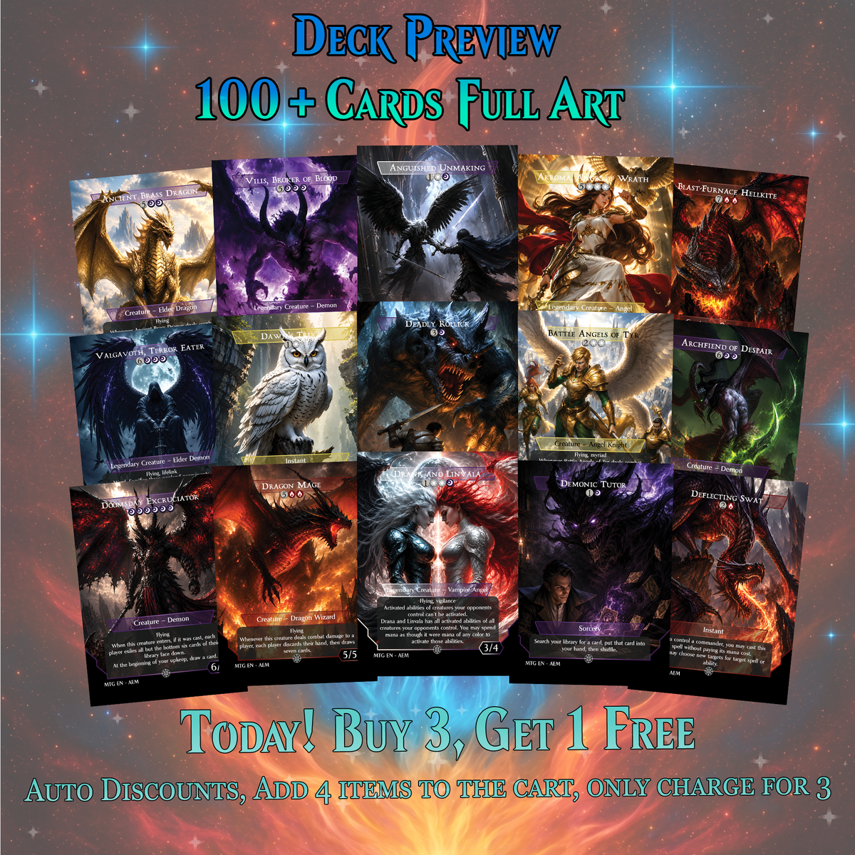 | New | KAALIA OF THE VAST 2 COMMANDER DECK – PREMIUM COLLECTOR SET  (113 CARDS)