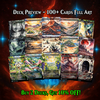 Anime Watercolor Lands Pack (54 CARDS)