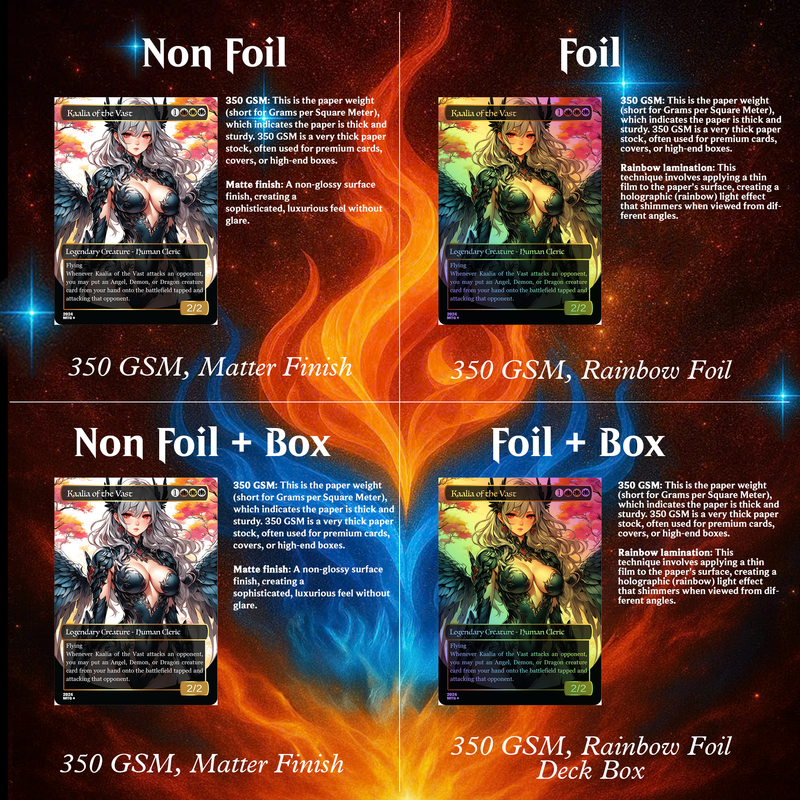 KAALIA OF THE VAST COMMANDER DECK – PREMIUM COLLECTOR SET (120 CARDS)