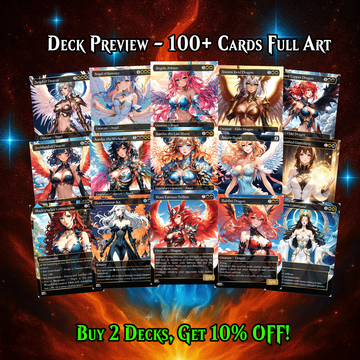 KAALIA OF THE VAST COMMANDER DECK – PREMIUM COLLECTOR SET (120 CARDS)
