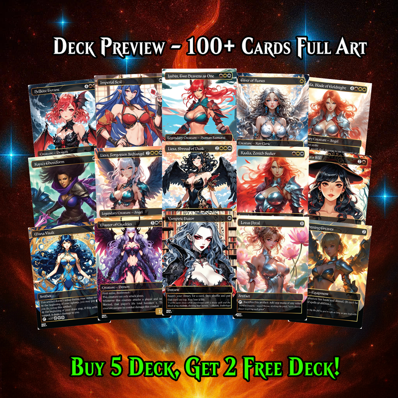 KAALIA OF THE VAST COMMANDER DECK – PREMIUM COLLECTOR SET (120 CARDS)