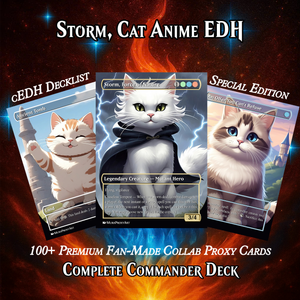 STORM, FORCE OF NATURE COMMANDER DECK PREMIUM COLLECTOR SET | 104 CARDS