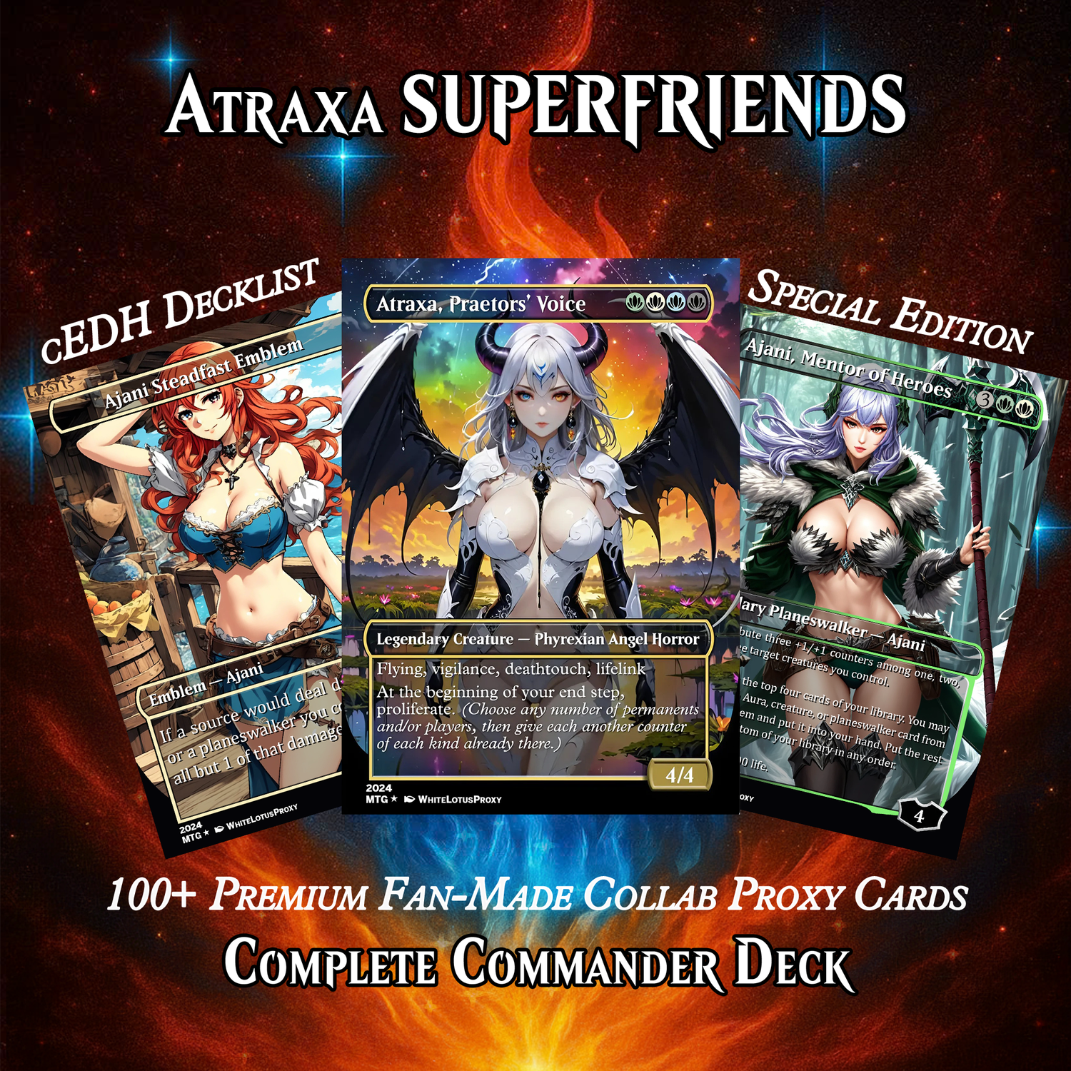 ATRAXA SUPERFRIENDS COMMANDER DECK (143 CARDS)