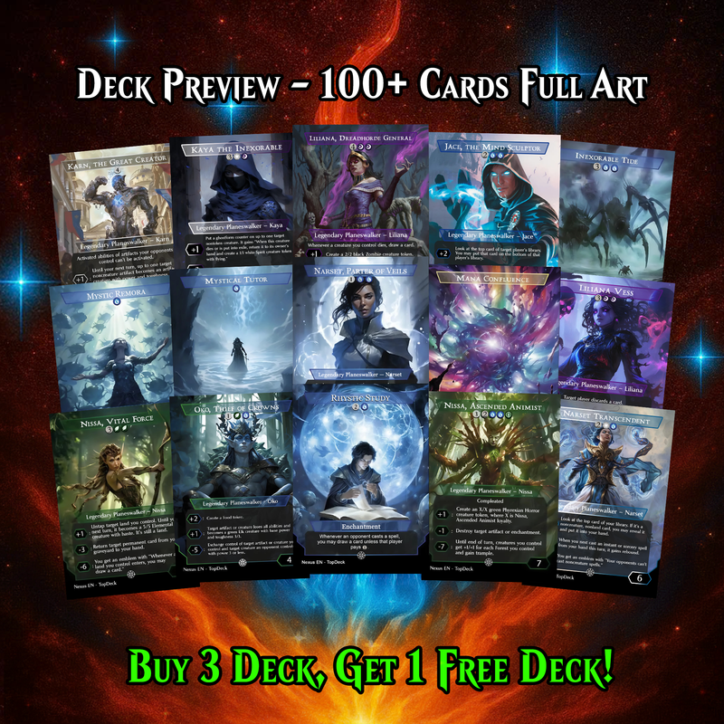 ATRAXA, PRAETORS’ ASCENT COMMANDER DECK – PREMIUM COLLECTOR SET  (122 CARDS)