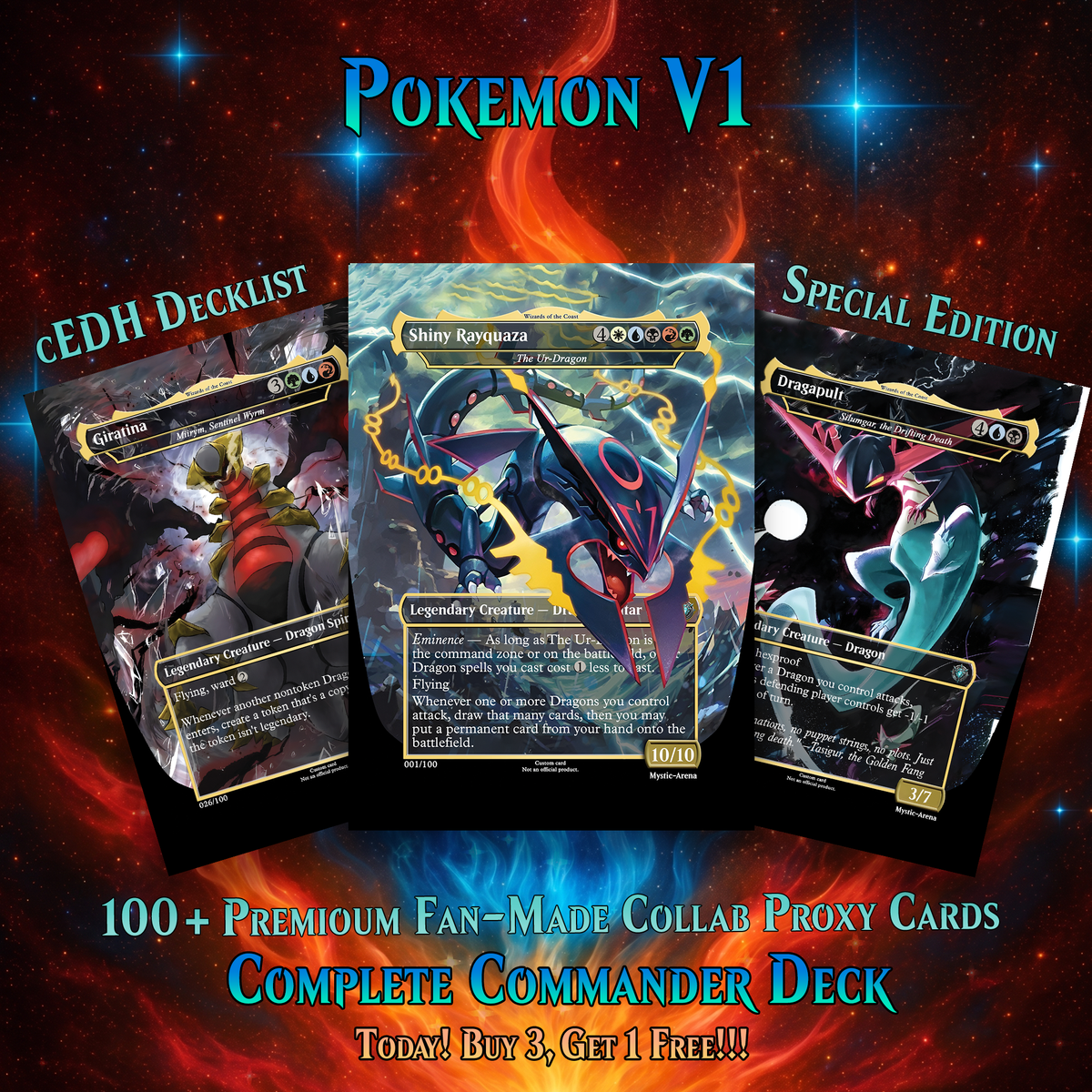 | New | POKÉMON ANIME COMMANDER DECK VER 1 – PREMIUM COLLECTOR SET (112 CARDS)