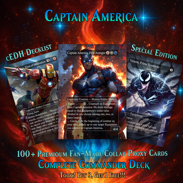| New | Marvel Proxy Commander Deck | 123 Cards
