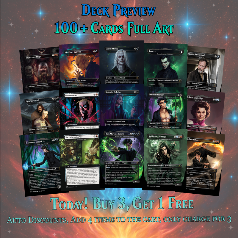 Voldemort’s Legion Commander Deck – 100+ Cards