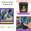 Custom Commander Deck | 120 Limited Cards + 10 Bonus Lands + Storage Box | Mystic MTG