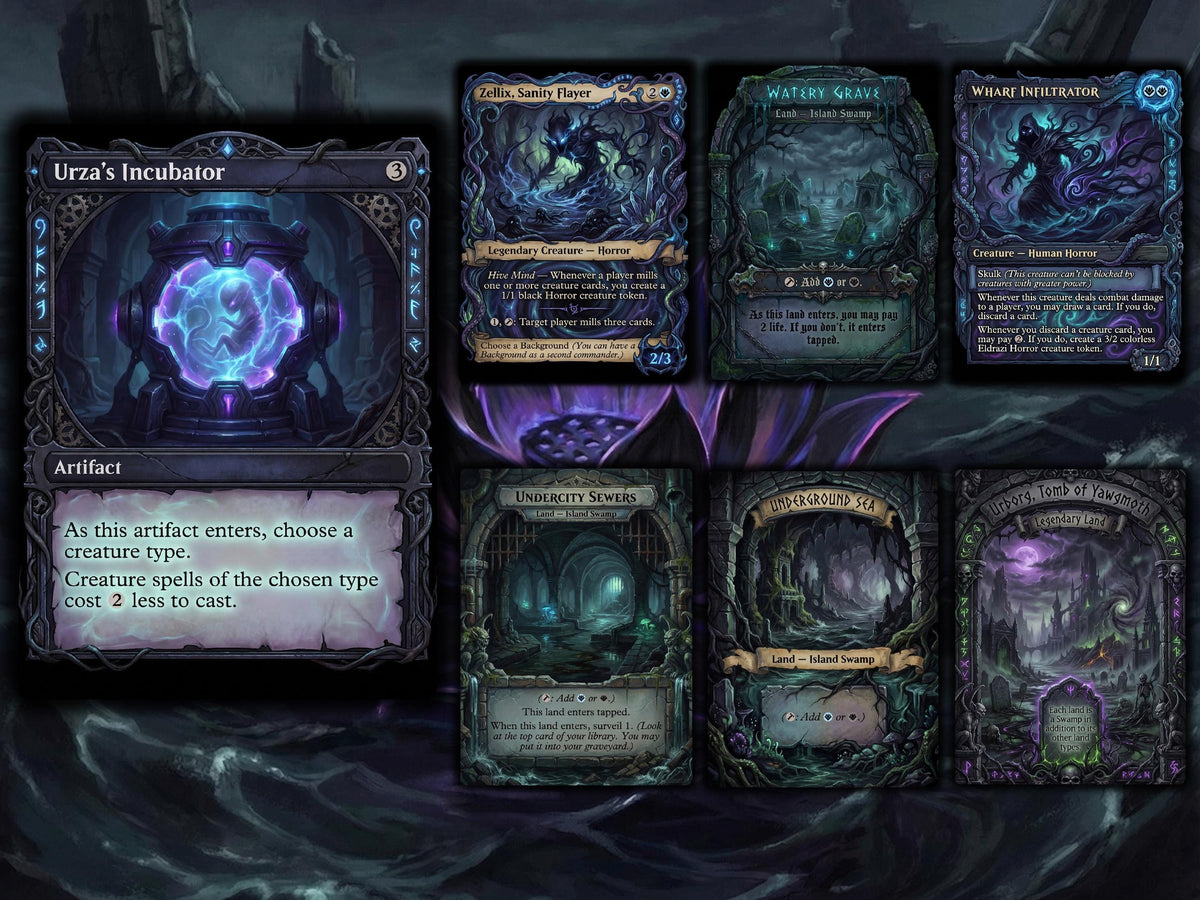 | New | Captain N'ghathrod Horror Tribal Commander Deck | 100 Cards