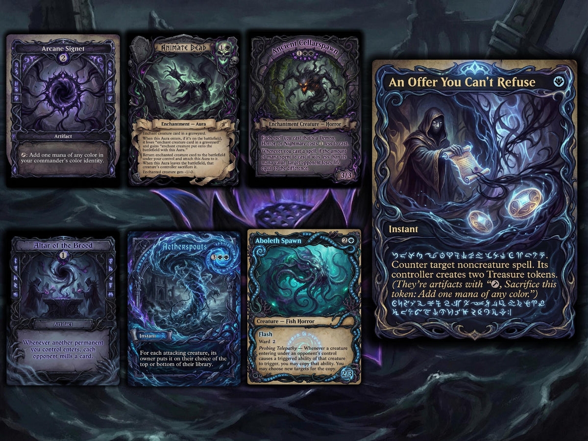 | New | Captain N'ghathrod Horror Tribal Commander Deck | 100 Cards